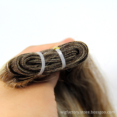 100 hair extensions P6/613 omber color bundles, piano colored omber straight bundles, piano double drawn hair collection